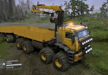 Мод Kamaz Polar Forwarder версия 2.2 для Spintires: MudRunner (v25.02.21)