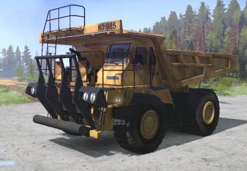 Мод Карьерный Komatsu версия 01 для Spintires: MudRunner (v10.06.19)