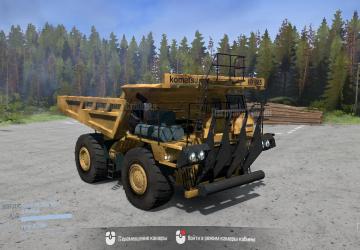 Мод Карьерный Komatsu версия 01 для Spintires: MudRunner (v10.06.19)