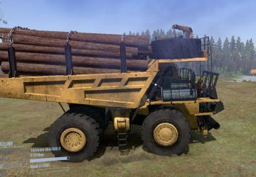 Мод Карьерный Komatsu версия 01 для Spintires: MudRunner (v10.06.19)