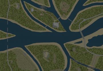 Карта «(Auger’s) Mnogo Rivers» версия 21.04.26 для Spintires: MudRunner (v28.09.22)
