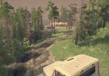 Карту Карта «Болото» версия 1.0 для Spintires: MudRunner (v29.01.18)