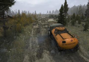 Карта «Дамба» версия 18.01 для Spintires: MudRunner