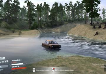 Карта «Дамба» версия 0.1 для Spintires: MudRunner (v25.02.21)