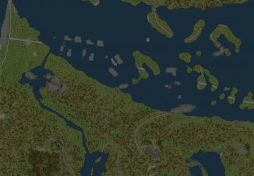 Карта «Дамба прорыв» версия 1 для Spintires: MudRunner (v25.02.21)