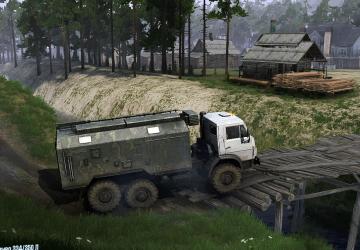 Карта «Деревенька у реки» версия 1.0 для Spintires: MudRunner (v11.24.20)