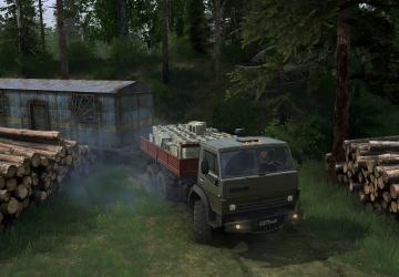 Карта «Деревня 2: Потоп» версия 1.0 для Spintires: MudRunner (v25.02.21)