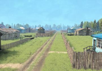 Карта «Деревня: Лесной уголок» версия 1.0 для Spintires: MudRunner (v29.01.18)