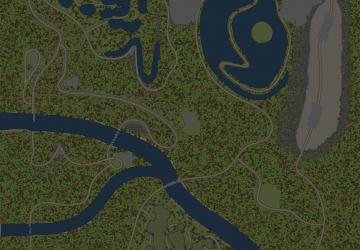 Карта «Дикая природа тайги» версия 1 для Spintires: MudRunner (v18.10.18)