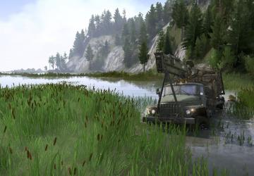 Карта «Долгая Вахта 3» версия 0.1 для Spintires: MudRunner (v10.06.19)