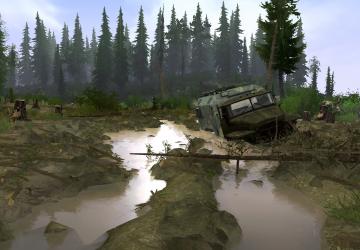 Карта «Долгая вахта 4» версия 0.1 для Spintires: MudRunner (v07.08.19)