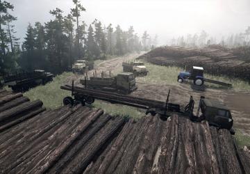 Карта «Долина 2» версия 1 для Spintires: MudRunner (v14.08.19)