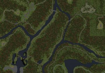 Карта «Долина» версия 1 для Spintires: MudRunner (v25.02.21)