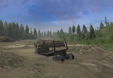 Карта «Долина» версия 1 для Spintires: MudRunner (v25.02.21)