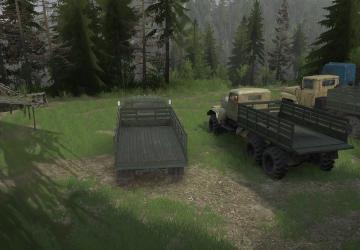 Карта «Долина» версия 1 для Spintires: MudRunner (v25.02.21)