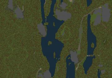 Карта «Долина озёр» версия 1.0 для Spintires: MudRunner (v25.02.21)
