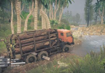 Карта «Дорога Смерти» версия 1 для Spintires: MudRunner (v14.08.19)