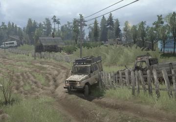 Карта «Доставка» версия 1 для Spintires: MudRunner (v25.02.21)