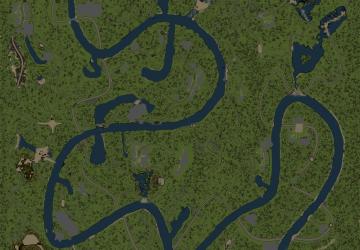 Карта «Голубая Лента» версия 1 для Spintires: MudRunner