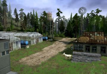 Карта «Голубые ели» версия 1 для Spintires: MudRunner (v10.06.19)