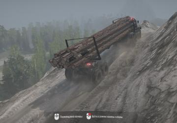 Карта «Горный перевал 2018» Часть 2 версия 1.0 для Spintires: MudRunner (v11.12.17)