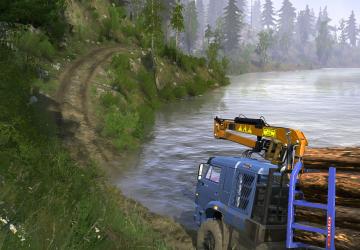 Карта «Горный регион» версия 1 для Spintires: MudRunner (v25.02.21)