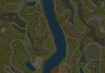 Карта «Грязевой бегун - осень» версия 14.08.19 для Spintires: MudRunner (v25.02.21)