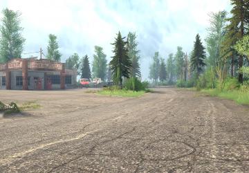 Карта «In the road 2» версия 1.0 для Spintires: MudRunner (v25.02.21)