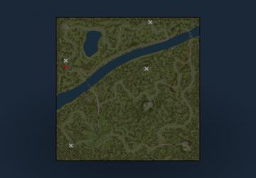 Карта «Тайга 2» версия 1 для Spintires: MudRunner (v12.10.20)