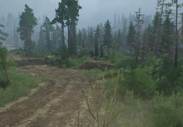 Карта «Тайга 2» версия 1 для Spintires: MudRunner (v12.10.20)