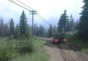 Карта «Край тысячи озёр: Ниванкюль» версия 1 для Spintires: MudRunner (v14.08.19)