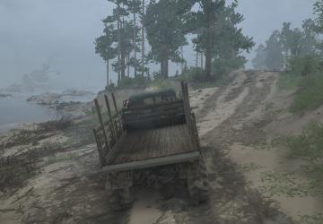 Карту Карта «Крушение лесовозной баржи» версия 1 для Spintires: MudRunner (v25.02.21)