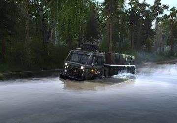 Карта «Крутые повороты» версия 1.0 для Spintires: MudRunner (v18.10.18)