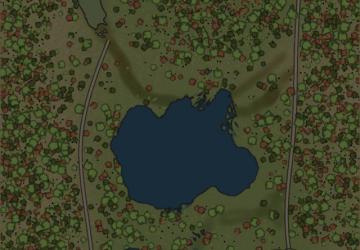 Карта «Lake Bullet» для Spintires: MudRunner (v25.02.21)