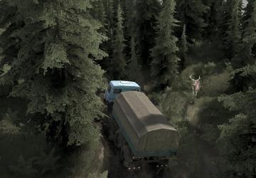 Карту Карта «Лальские просторы 2» версия 0.1 для Spintires: MudRunner (v10.06.19)