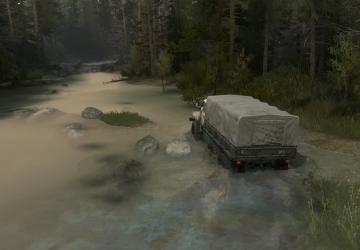 Карта «Лесное» версия 1 для Spintires: MudRunner