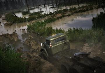 Карта «Лесные просторы» версия 04.08.22 для Spintires: MudRunner (v25.02.21)