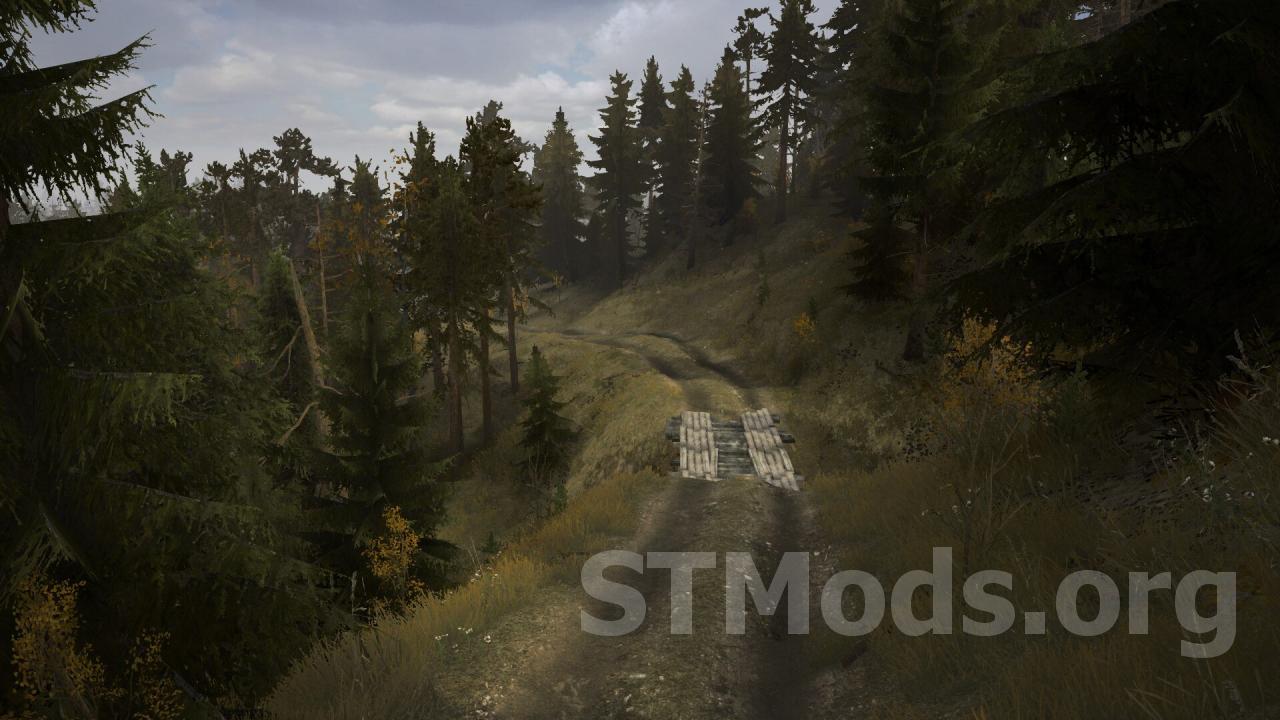 Скачать Карта «Лесные тропы» версия 1.0 для Spintires: MudRunner