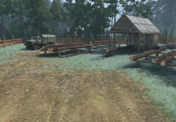 Карта «ЛесПром» версия 1 для Spintires: MudRunner (v14.08.19)