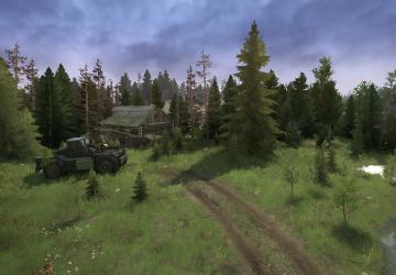 Карта «Летний Лес» версия 1 для Spintires: MudRunner (v14.08.19)