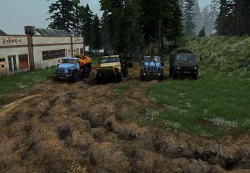 Карта «Мини-хардкор» версия 13.08.2024 для Spintires: MudRunner (v25.02.21)