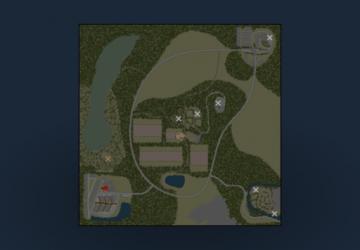 Карта «На 2 хутора» версия 1.7 для Spintires: MudRunner (v10.06.19)