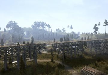 Карта «На берегу» версия 1.0 для Spintires: MudRunner (v18.10.18)