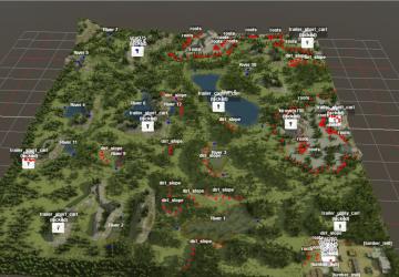 Карта «Ориентирование 3.0» версия 1.0 для Spintires: MudRunner (v25.02.21)