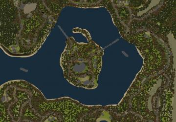Карта «Остров» версия 1 для Spintires: MudRunner