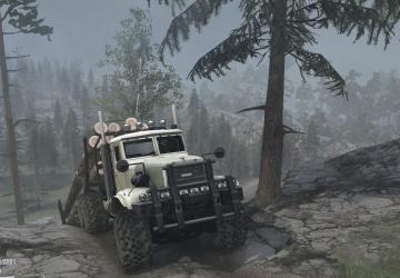 Карта «Over the hills and through the river» v1 для Spintires: MudRunner (v10.06.19)