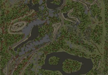 Карта «Овраги» для Spintires: MudRunner (v25.02.21)