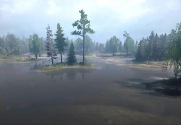 Карту Карта «Озеро» версия 1 для Spintires: MudRunner (v14.08.19)