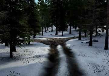 Карта «Падал снег» версия 17.01.2025 для Spintires: MudRunner (v25.02.21)