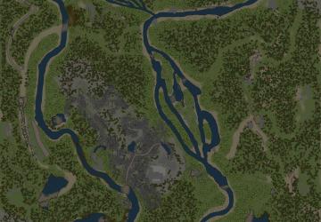 Карта «Подтопило малёхо» версия 1 для Spintires: MudRunner (v10.06.19)